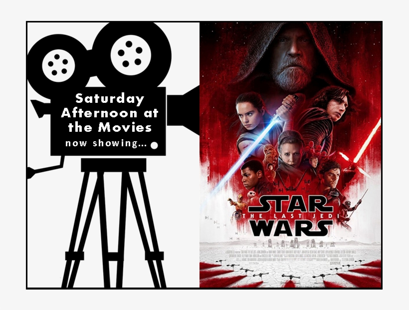 Saturday Afternoon At The Movies Logo Featuring The - Star Wars The Last Jedi Dvd, transparent png