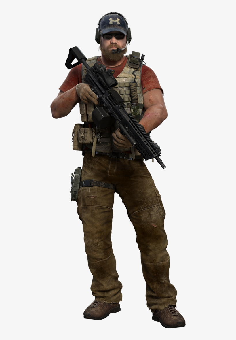 Ghost Recon Wildlands 3d Character Support - Kratos God Of War 2018, transparent png