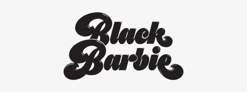 Clip Art Freeuse Library Black Barbie Clipart - Transparent Black Barbie Logo, transparent png