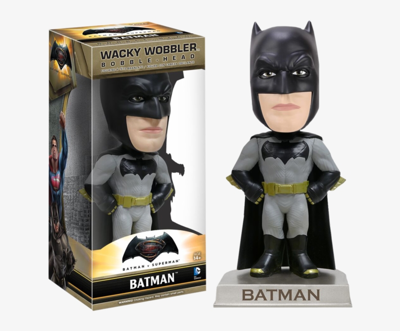 Batman V Superman - Funko Batman Vs Superman Wacky Wobbler, transparent png