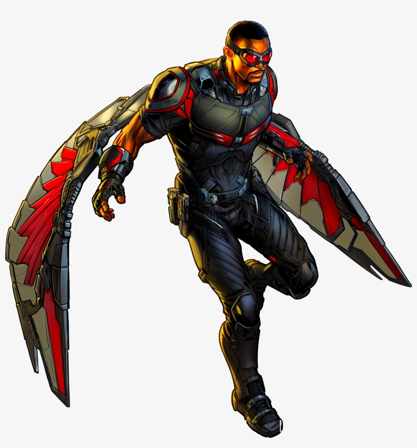 Image Library Download Falcon Transparent Marvel Hero - Falcon Marvel Comics, transparent png