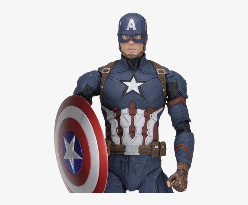 Captain America Civil War - Neca Captain America, transparent png