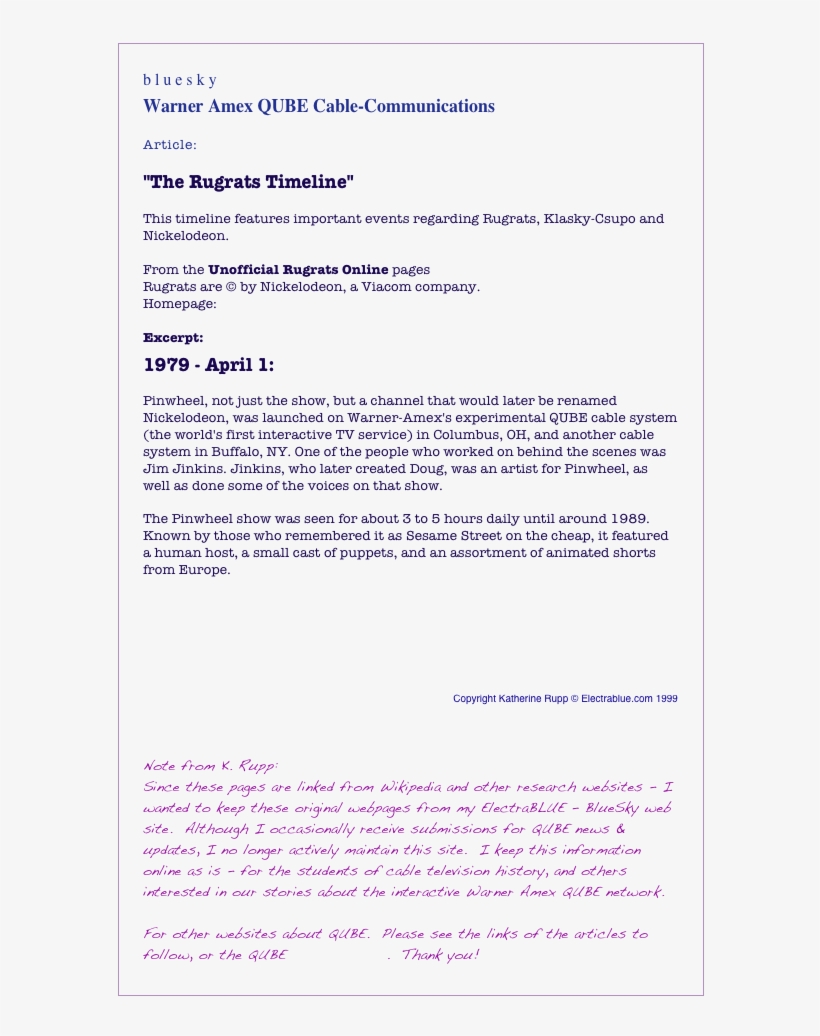 B L U E S K Y Warner Amex Qube Cable-communications - Child, transparent png