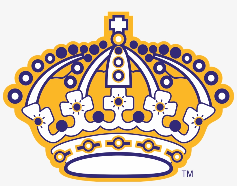 Los Angeles Kings Crown Logo - Los Angeles Kings Old Logo, transparent png