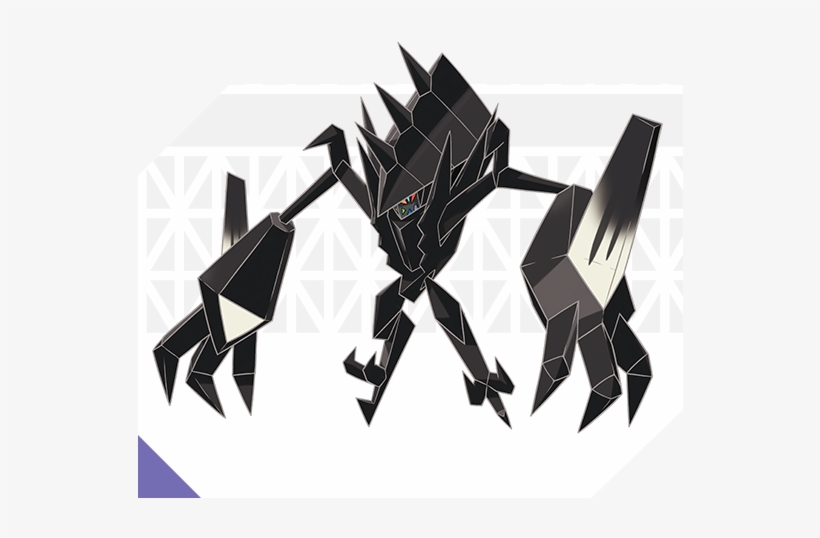 Featured Pokémon - Black Pokemon Sun And Moon, transparent png