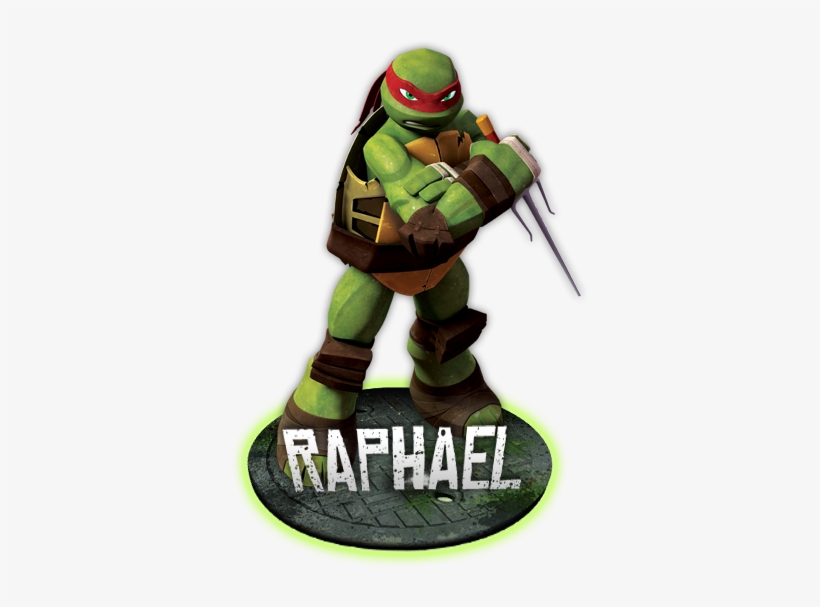 The Logo Looks Like The Original Comic Book Logo - Ninja Turtles Mask Raphael, transparent png