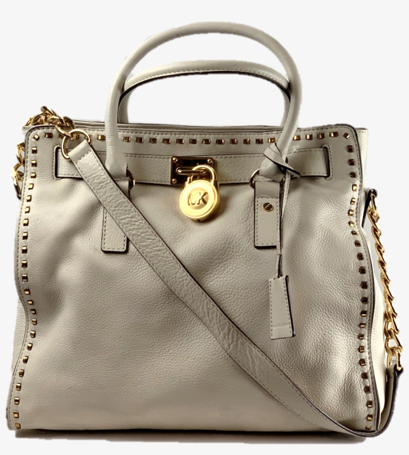 Michael Michael Kors Large Hamilton Whipstitch Tote - Michael Kors Women's Hamilton Large East West, transparent png