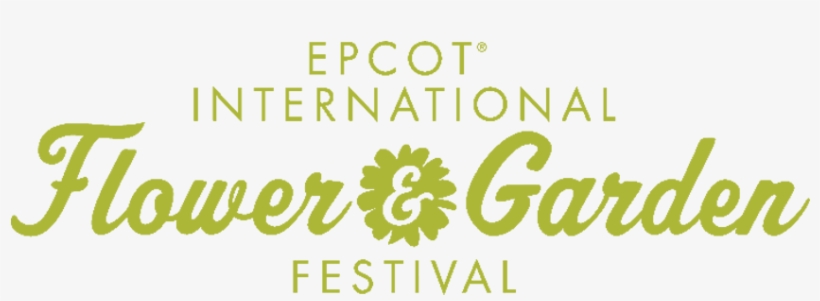 Epcot International Flower & Garden Festival Logo Off - Garden, transparent png