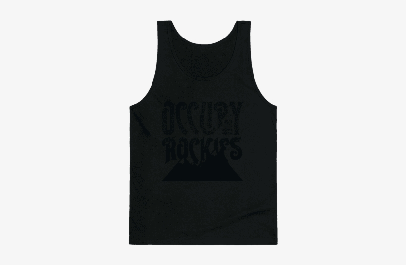 Occupy The Rockies Twilight Tank Top - Mens Tank Top Png, transparent png