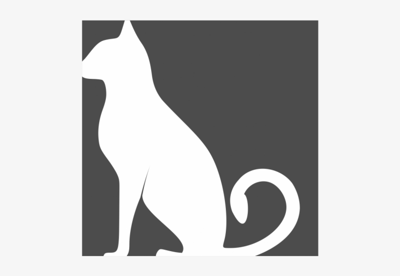 Cat Logo Object Png - Cat, transparent png