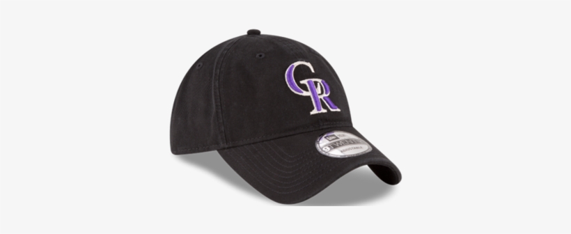 Colorado Rockies Mlb New Era 9twenty Core Classic Adjustable - New Era Golden State Warriors Cap - Black, transparent png
