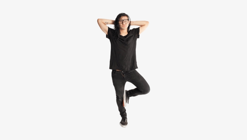 Standing Skrillex - Skrillex Logo Png, transparent png