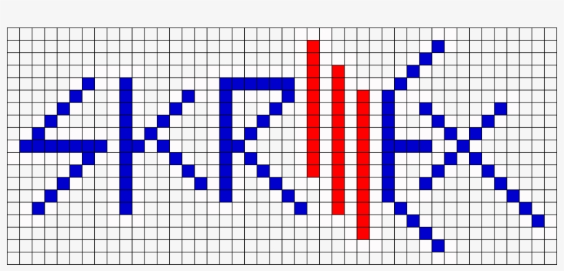 Skrillex Perler Perler Bead Pattern / Bead Sprite - Skrillex Perler Pattern, transparent png