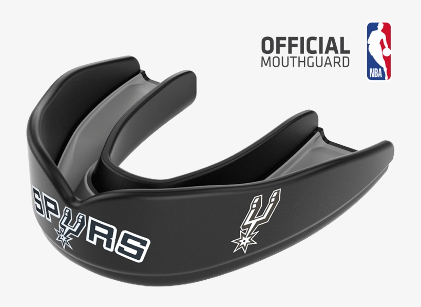 San Antonio Spurs Nba Basketball Mouthguard - Golden State Warriors Mouthpiece, transparent png