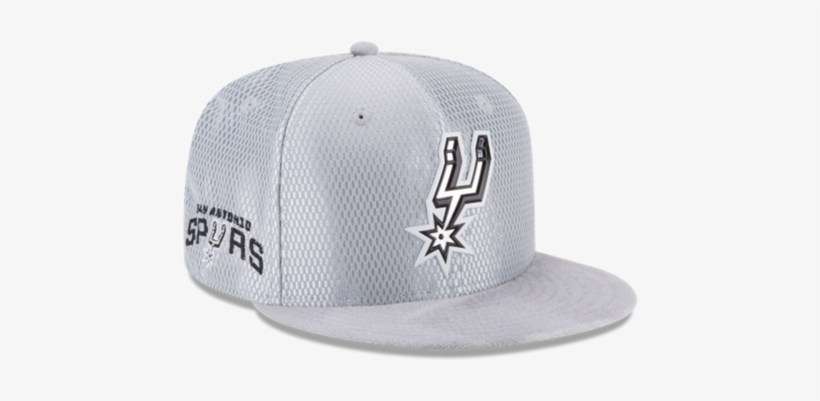 Men's San Antonio Spurs New Era Silver 2017 Official - San Antonio Spurs New Era 2017 Nba, transparent png