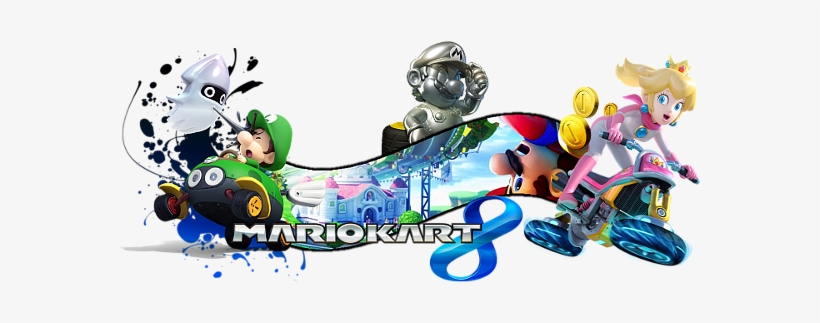 Mario Kart 8, transparent png