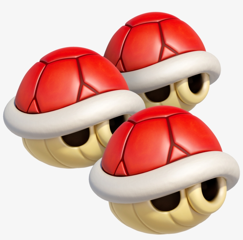 “mario Kart 8 Deluxe” Review - Mario Kart Triple Red Shell, transparent png