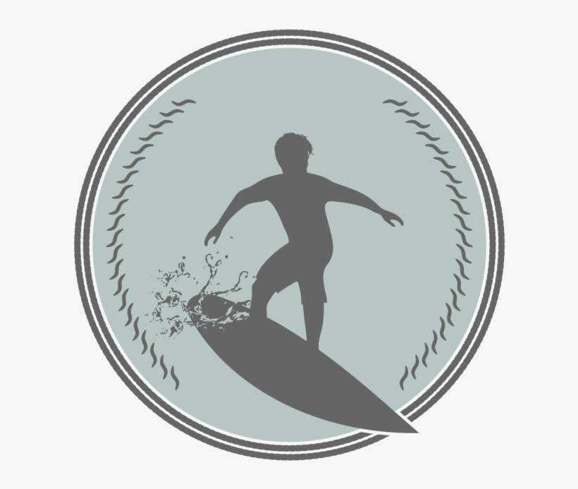 Surfing Vintage Logo - Logo, transparent png
