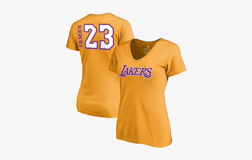 Los Angeles Lakers Lebron James Women's Side Sweep - Lakers, transparent png