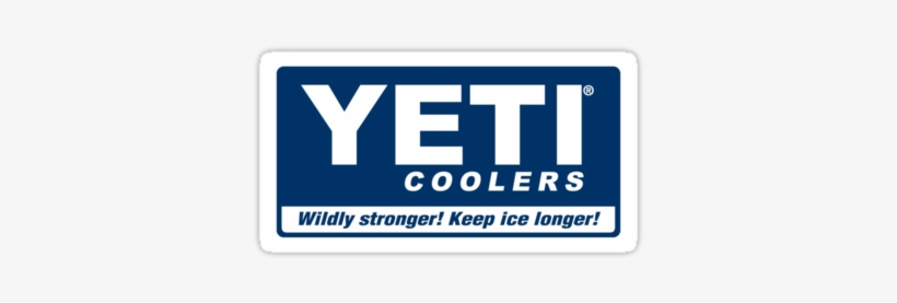 Also Buy This Artwork On Stickers And Stationery - Yeti Coolers Logo Font, transparent png