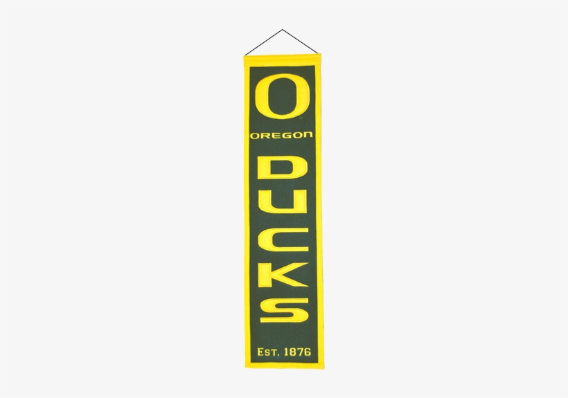 Winning Streak Oregon Ducks Ncaa Heritage Banner (8x32), transparent png