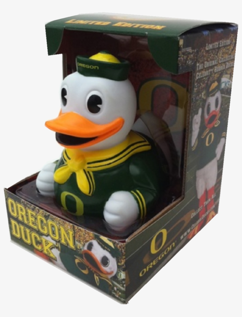 Celebriducks- Oregon Duck - Celebriducks University Of Oregon Duck Mascot Rubber, transparent png