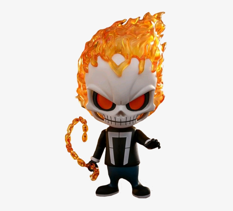 Agents - Hot Toys Cosbaby Ghost Rider, transparent png