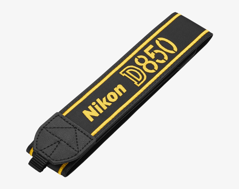 Nikon Camera Strap D850, transparent png