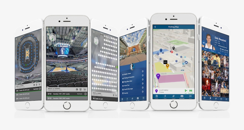 Experience The Dallas Mavs Apps For Yourself - Iphone, transparent png