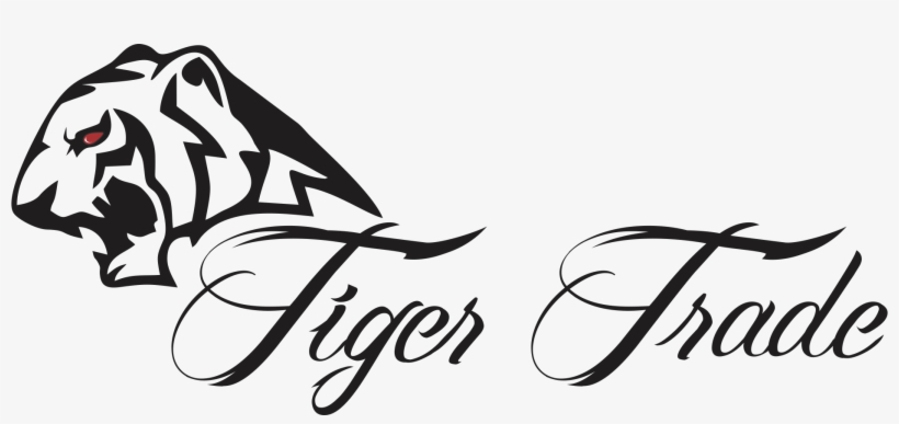 Tiger Logo - Tiger Logo Black And White Png, transparent png