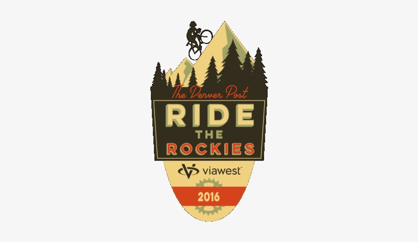 Sale Logo Sticker Ride The Rockies - Viawest, transparent png