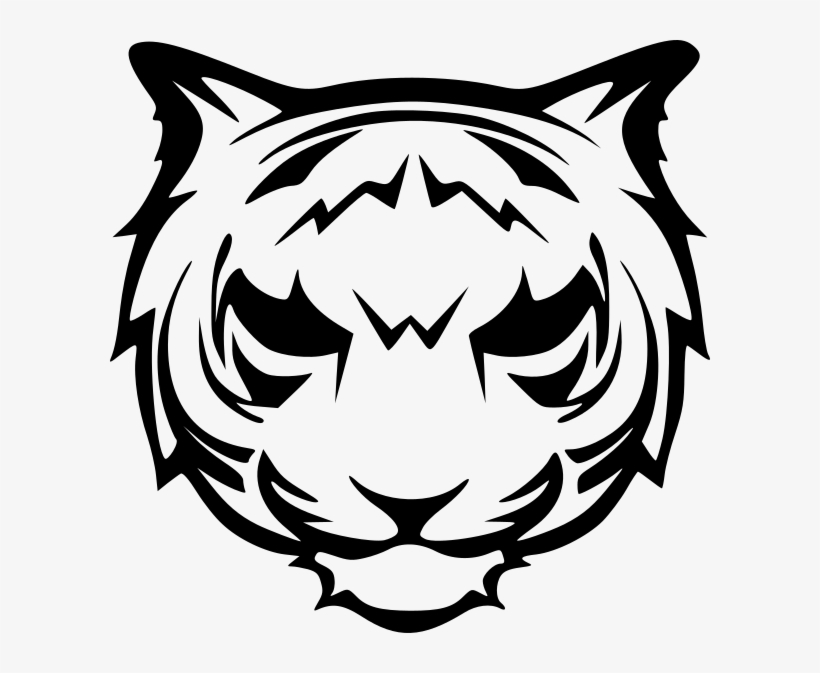 Tiger Logo Black And White Png, transparent png