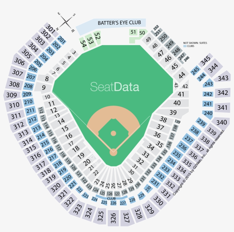 Click Section To See The View - Baseball Field, transparent png