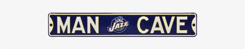 Utah Jazz “man Cave” Authentic Street Sign - Toronto Maple Leafs Man Cave Sign, transparent png