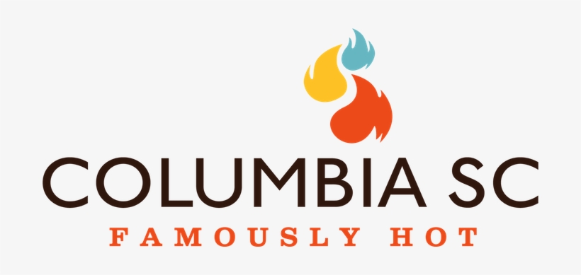 Columbia Visitors Bureau Rolls Out New Brand, Logo - Columbia Sc Famously Hot Logo, transparent png