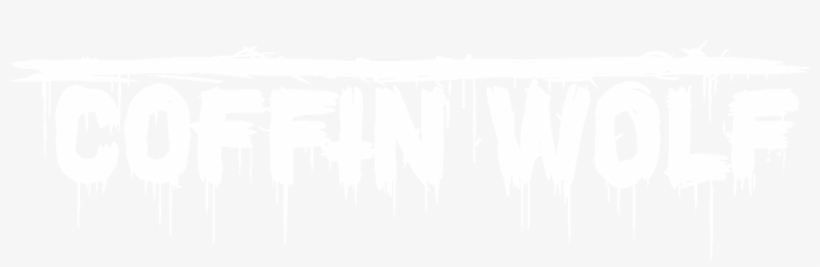 Coffin Wolf Logo White - Graphics, transparent png
