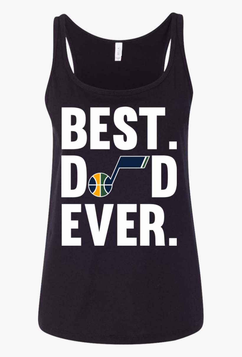 474c2 B62aa Best Dad Ever Utah Jazz Shirt Father Day - T-shirt, transparent png