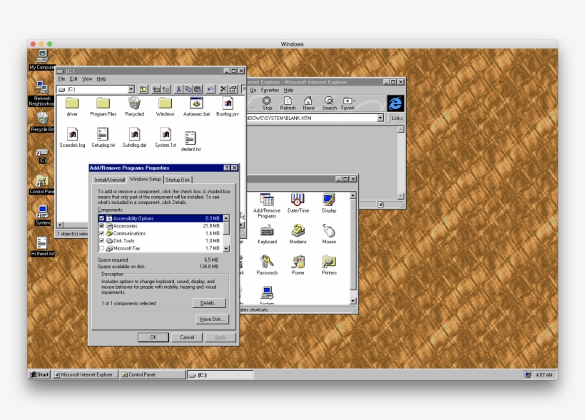 I Had 250mb Worth Of Space, With Windows 95 Consuming - Windows 98 Se, transparent png