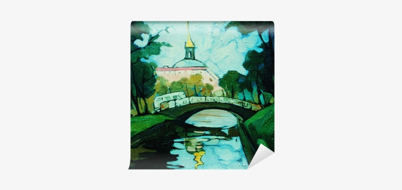 Landscape With Channel And Bridge In Saint Petersburg, - Saint Petersburg, transparent png