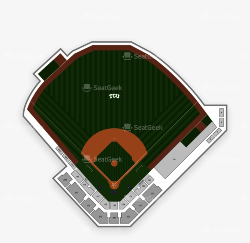Baylor Bears At Tcu Horned Frogs Baseball, April Ncaa - Soccer-specific Stadium, transparent png