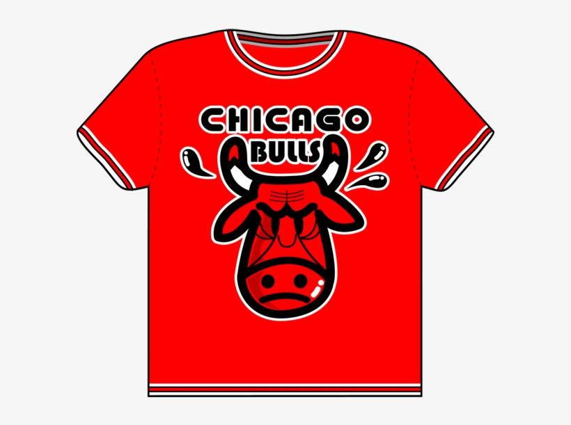 Using My Character "cowly" I Created My Own Version - Chicago Bulls, transparent png