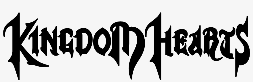Kingdom Hearts Wordmark The First Game Of The Series - Daily Progress Logo, transparent png