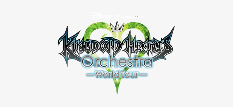 Kingdom Hearts Orchestra World Tour Logo, transparent png