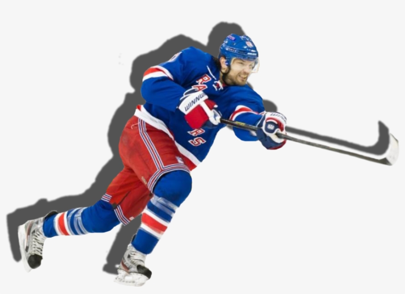 Carl Hagelin & Ryan Mcdonagh Scored Two Gwg's Each, - New York Rangers Player Png, transparent png