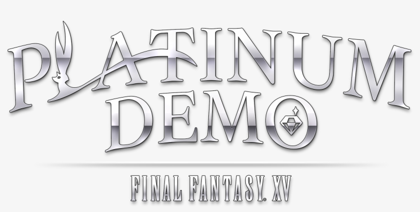 Final Fantasy Xv Logo Png - Final Fantasy Xv Platinum Demo Logo, transparent png