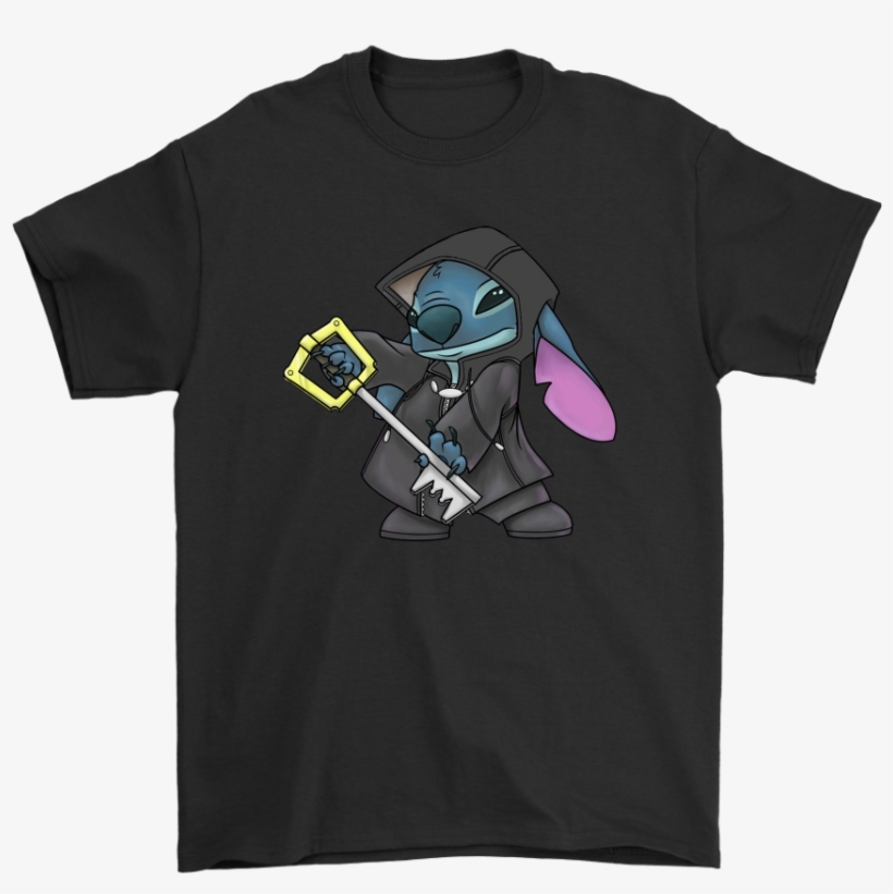 Mashup Kingdom Hearts Stitch With Kingdom Key Shirts - Kingdom Hearts Hoodies & Sweatshirts, transparent png