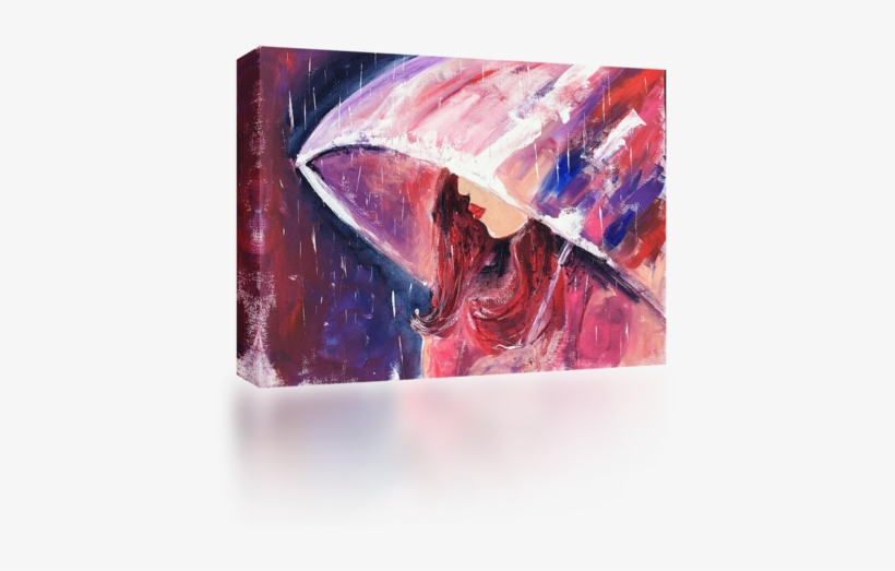 Red Rain - Modern Art, transparent png