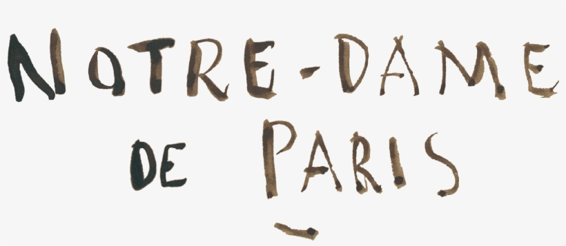 Go To Image - Notre Dame Paris Logo, transparent png