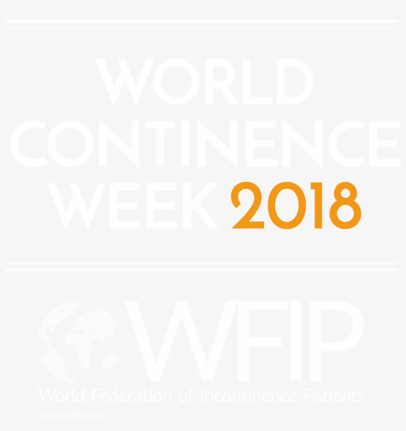 Wcw 2018 By Wfip Logo White Transparent - World Continence Week 2018, transparent png