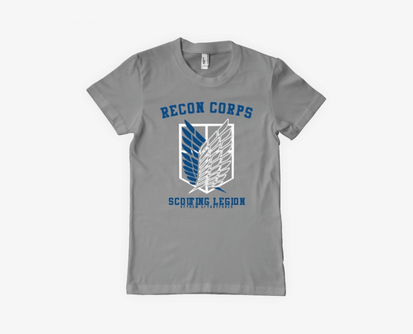 Attack On Titans Survey Cops - Skater T Shirt Design, transparent png